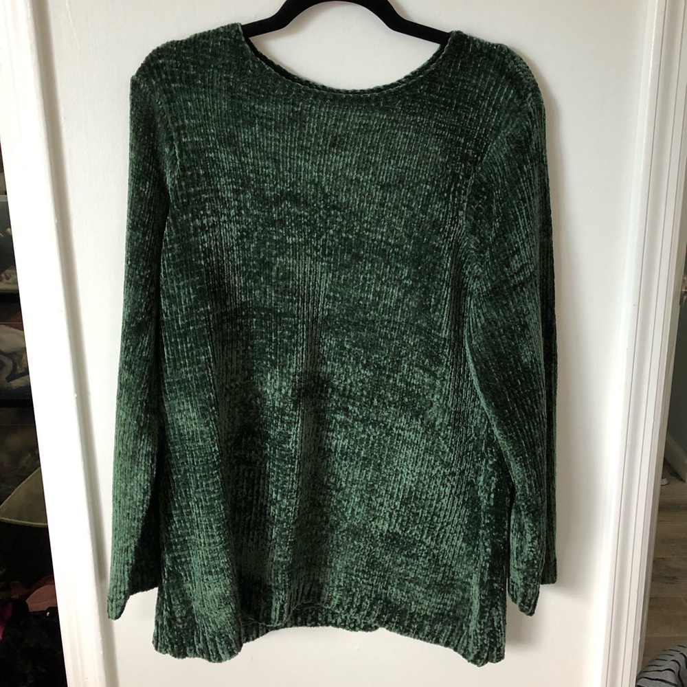 Crushed Velvet Sweater